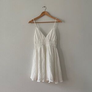 RSQ Tilly’s White Mini Dress Day Date Romantic